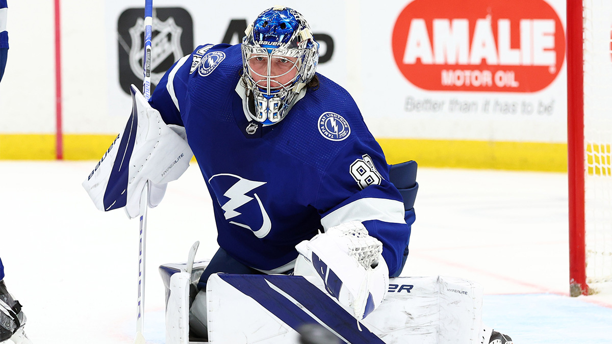 Tampa Bay Lightning goaltender Andrei Vasilevskiy