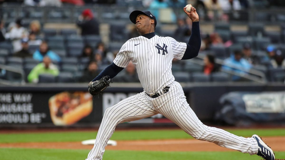 Former New York Yankees pitcher Aroldis Chapman