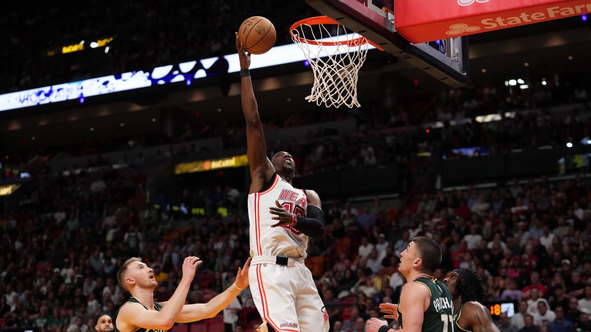 Miami Heat forward Bam Adebayo