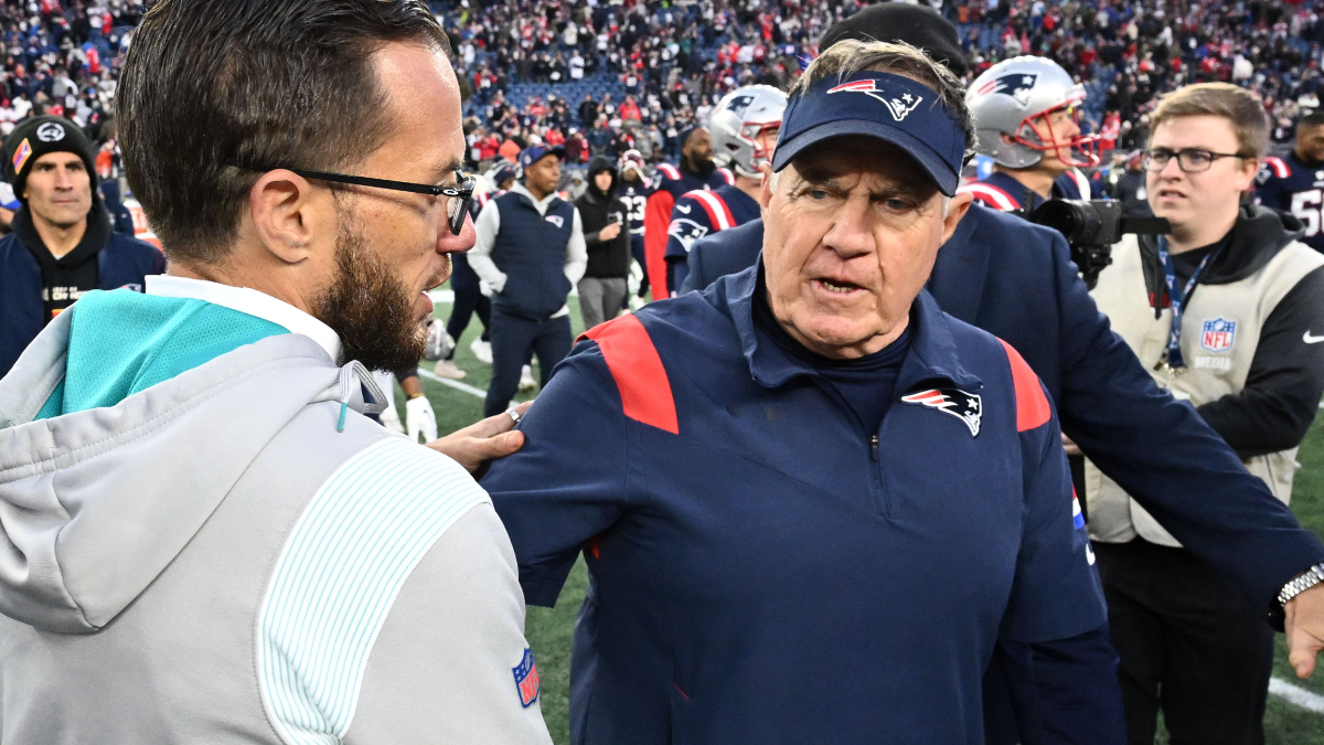 New England Patriots head coach Bill Belichick