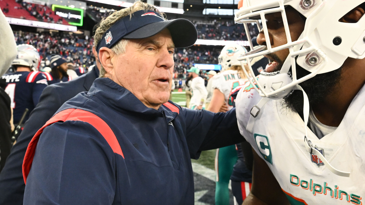New England Patriots head coach Bill Belichick