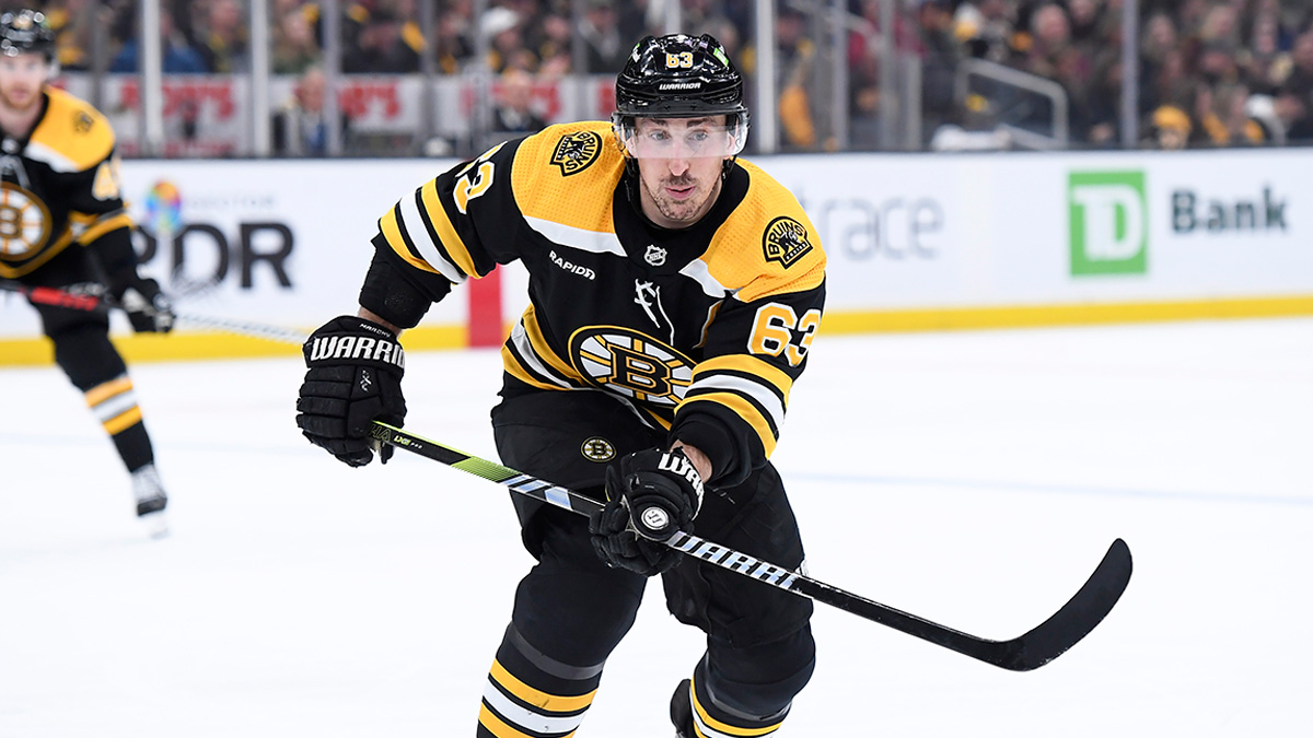 Boston Bruins left wing Brad Marchand