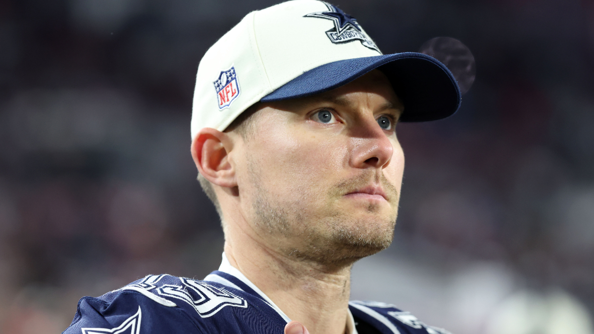 Dallas Cowboys place kicker Brett Maher