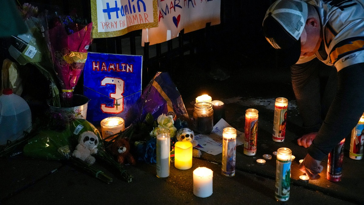 Buffalo Bills safety Damar Hamlin