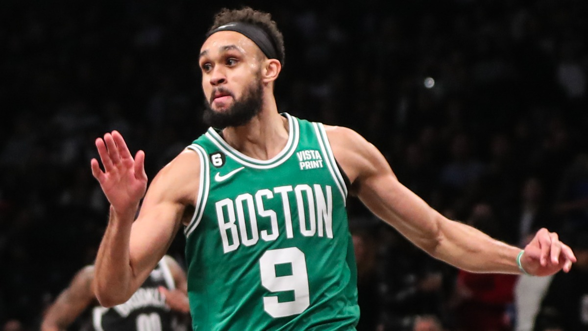 Boston Celtics guard Derrick White