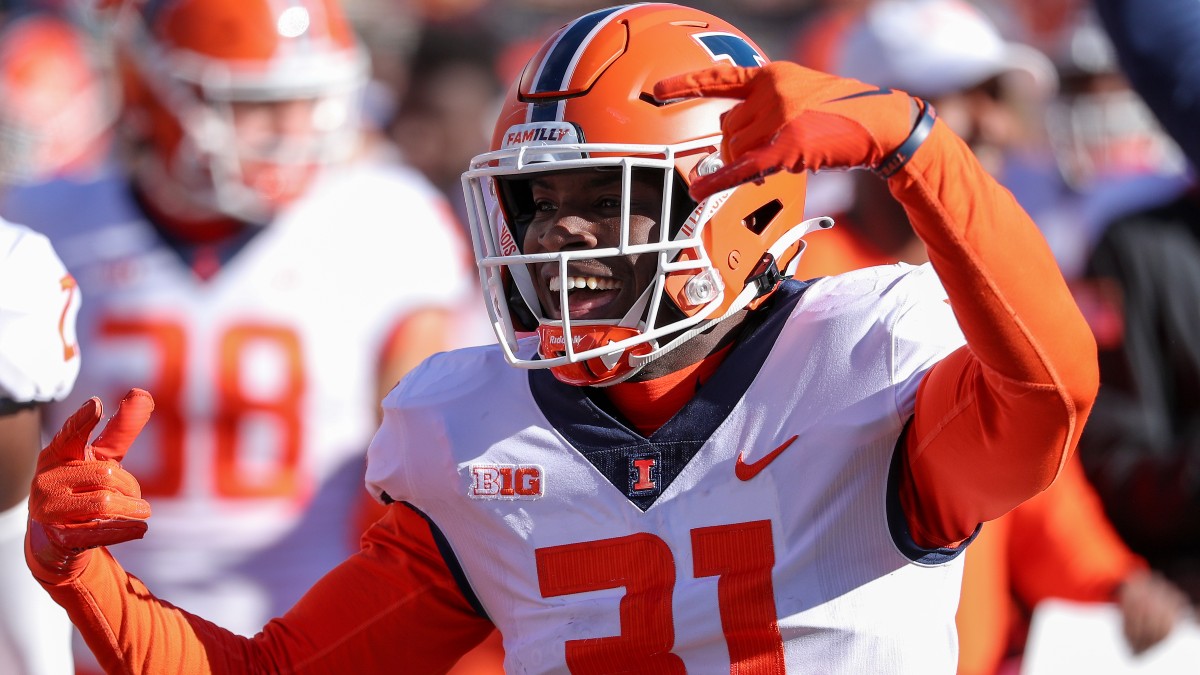 Illinois cornerback Devon Witherspoon