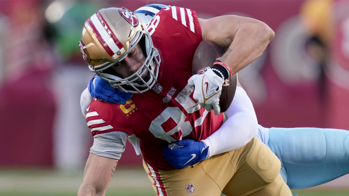 San Francisco 49ers tight end George Kittle