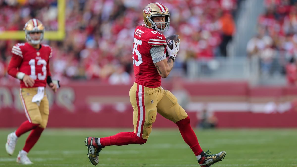 San Francisco 49ers tight end George Kittle
