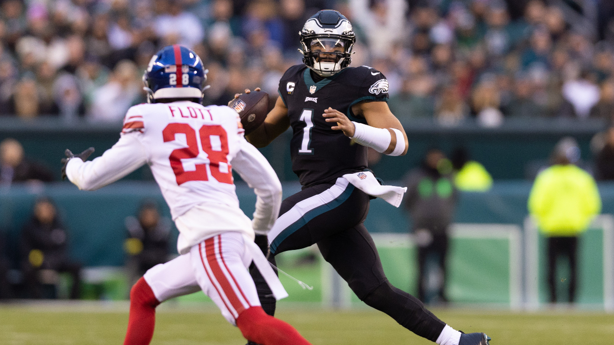 Philadelphia Eagles quarterback Jalen Hurts