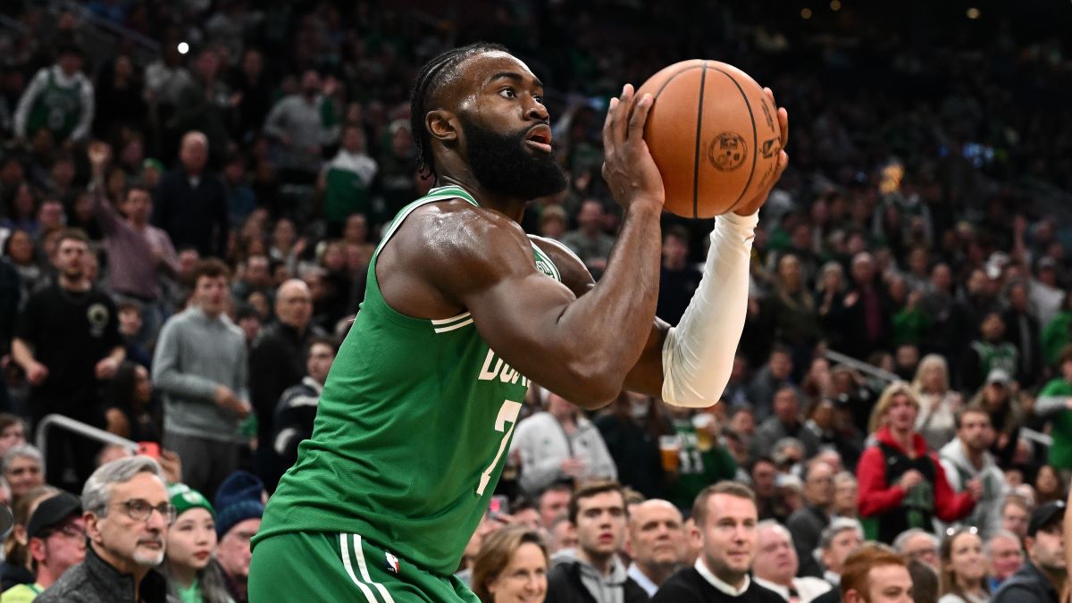 Boston Celtics guard Jaylen Brown
