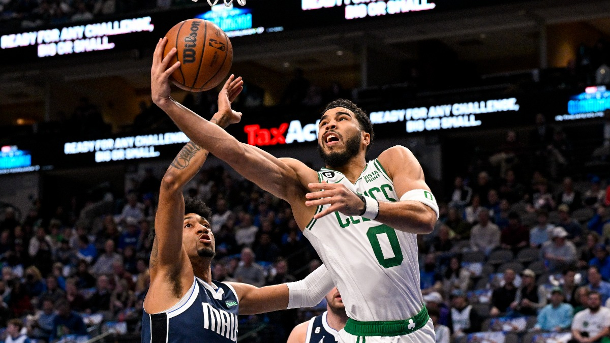 Boston Celtics forward Jayson Tatum