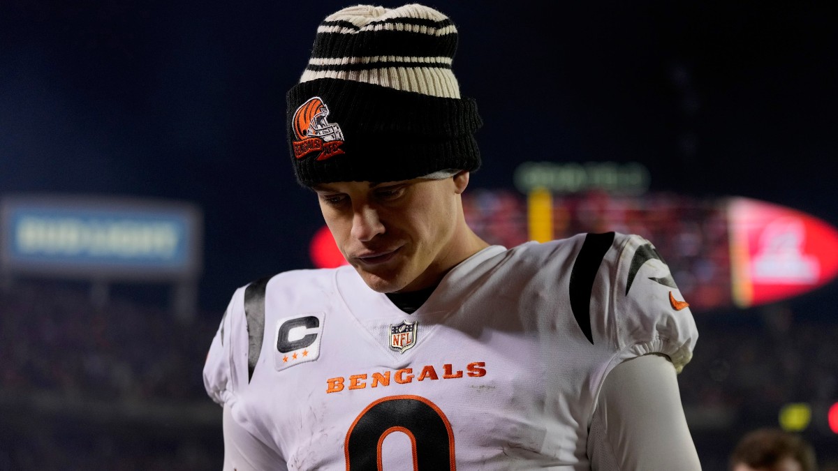 Cincinnati Bengals quarterback Joe Burrow