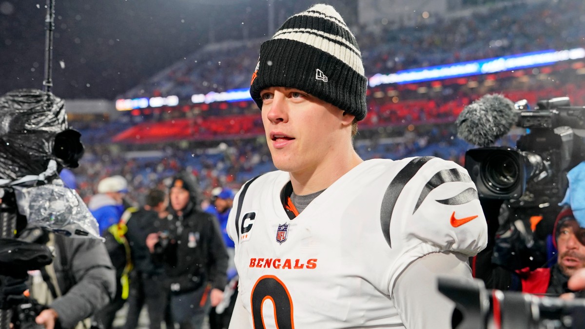 Cincinnati Bengals quarterback Joe Burrow
