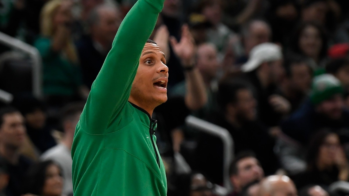 Boston Celtics interim head coach Joe Mazzulla