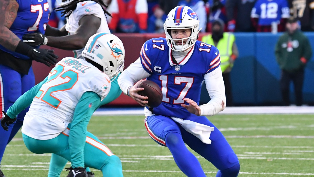Buffalo Bills quarterback Josh Allen