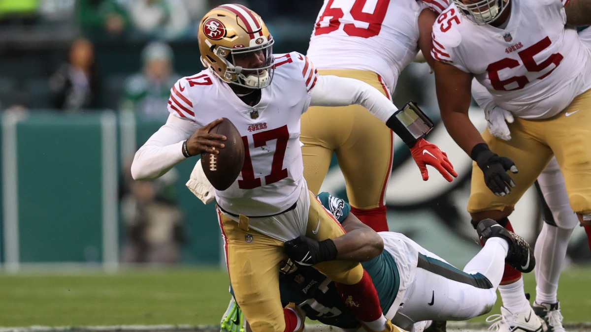 San Francisco 49ers quarterback Josh Johnson