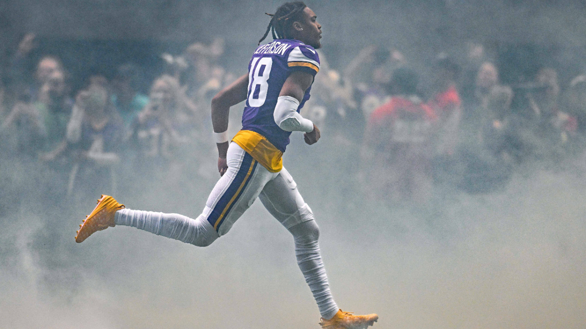 Minnesota Vikings receiver Justin Jefferson