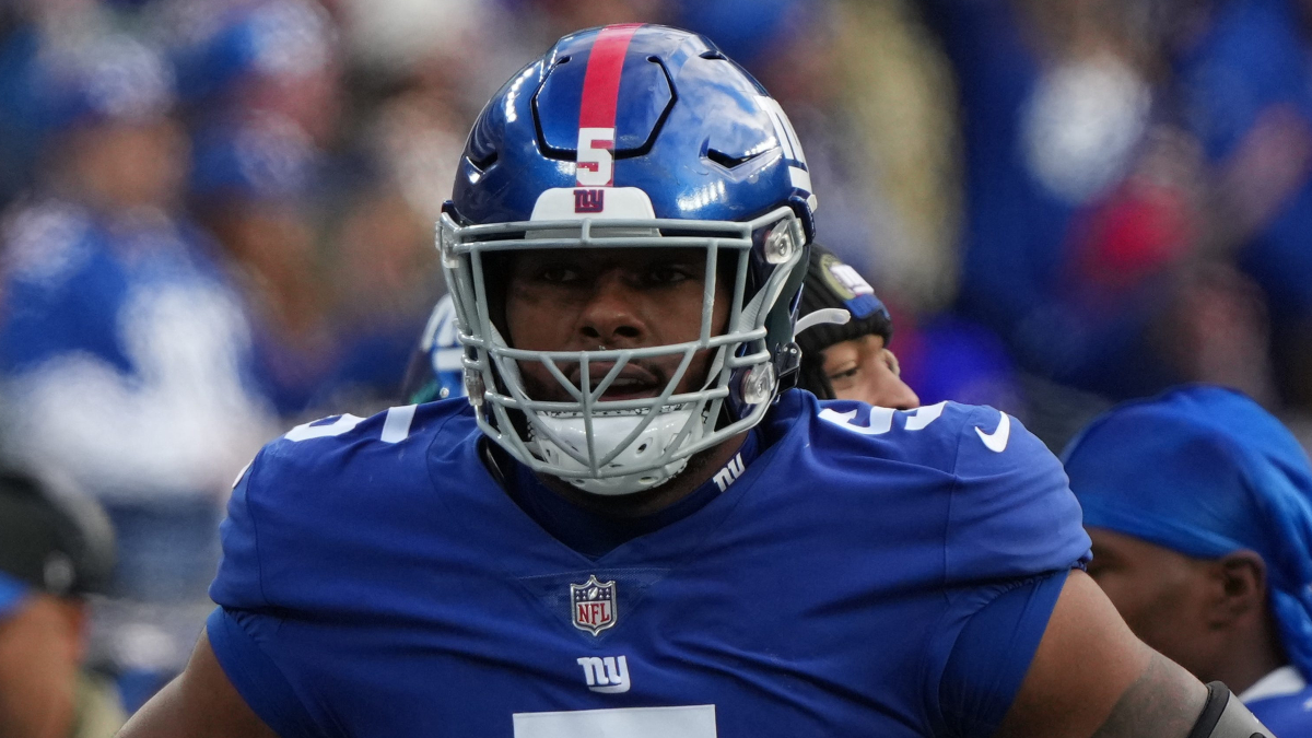 New York Giants defensive end Kayvon Thibodeaux