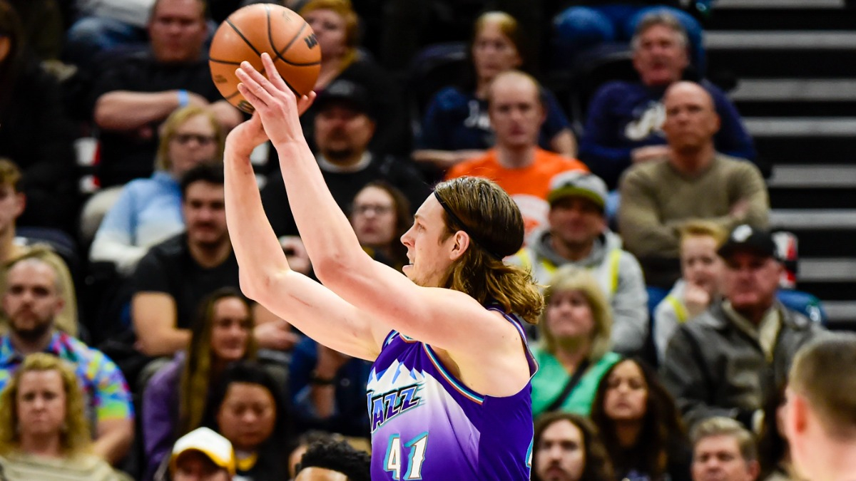 Utah Jazz forward Kelly Olynyk