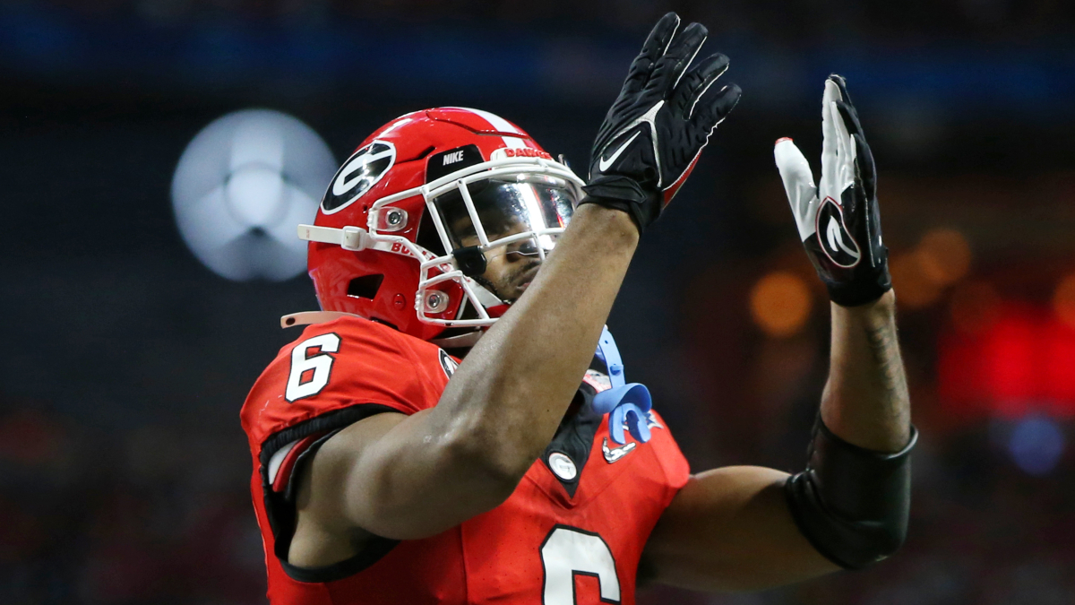 Georgia Bulldogs running back Kenny McIntosh