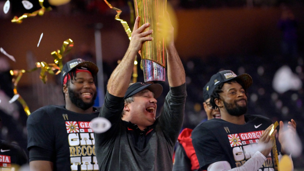 Georgia Bulldogs head coach Kirby Smart