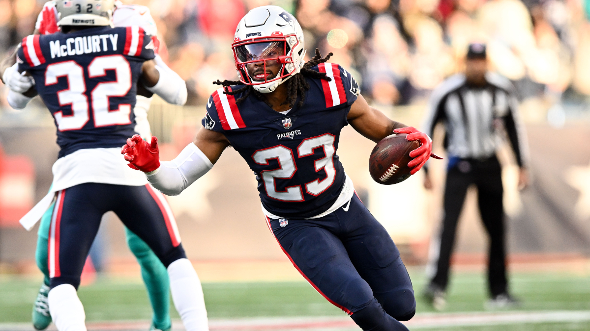 New England Patriots safety Kyle Dugger