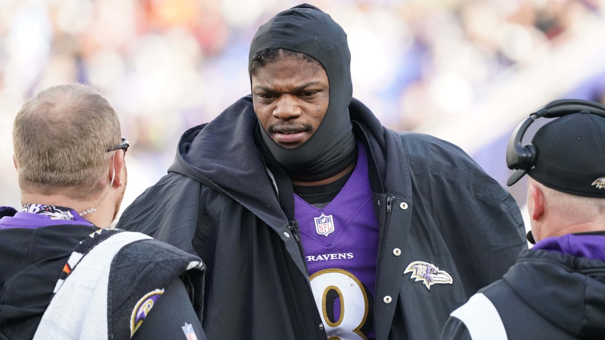 Baltimore Ravens quarterback Lamar Jackson