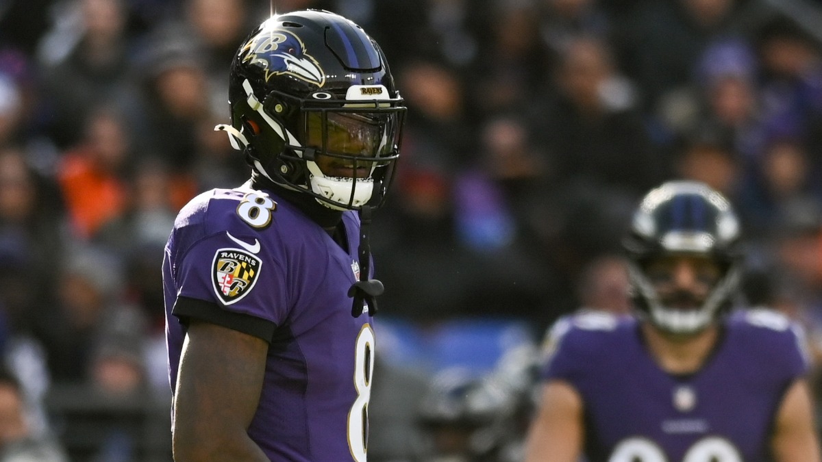 Baltimore Ravens quarterback Lamar Jackson