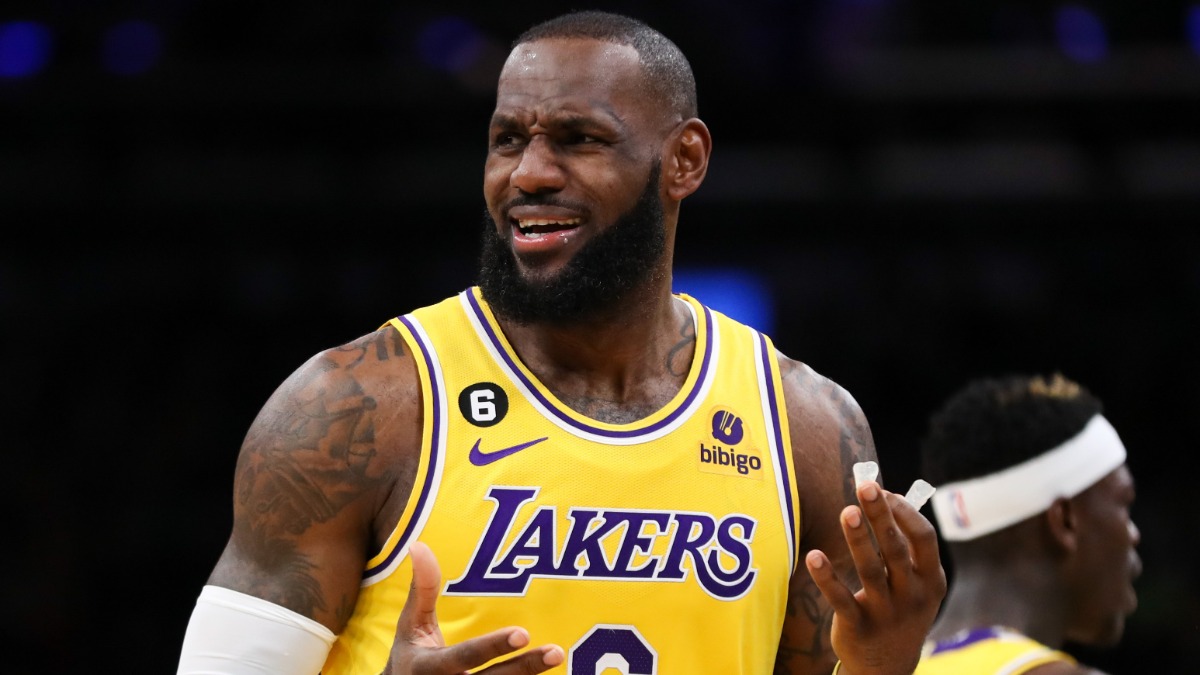 Los Angeles Lakers forward LeBron James