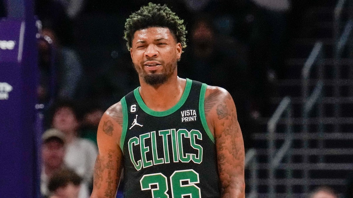 Boston Celtics guard Marcus Smart