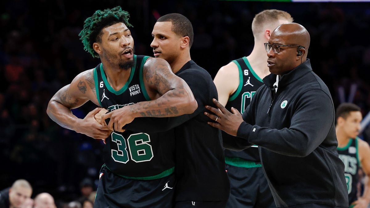 Boston Celtics guard Marcus Smart