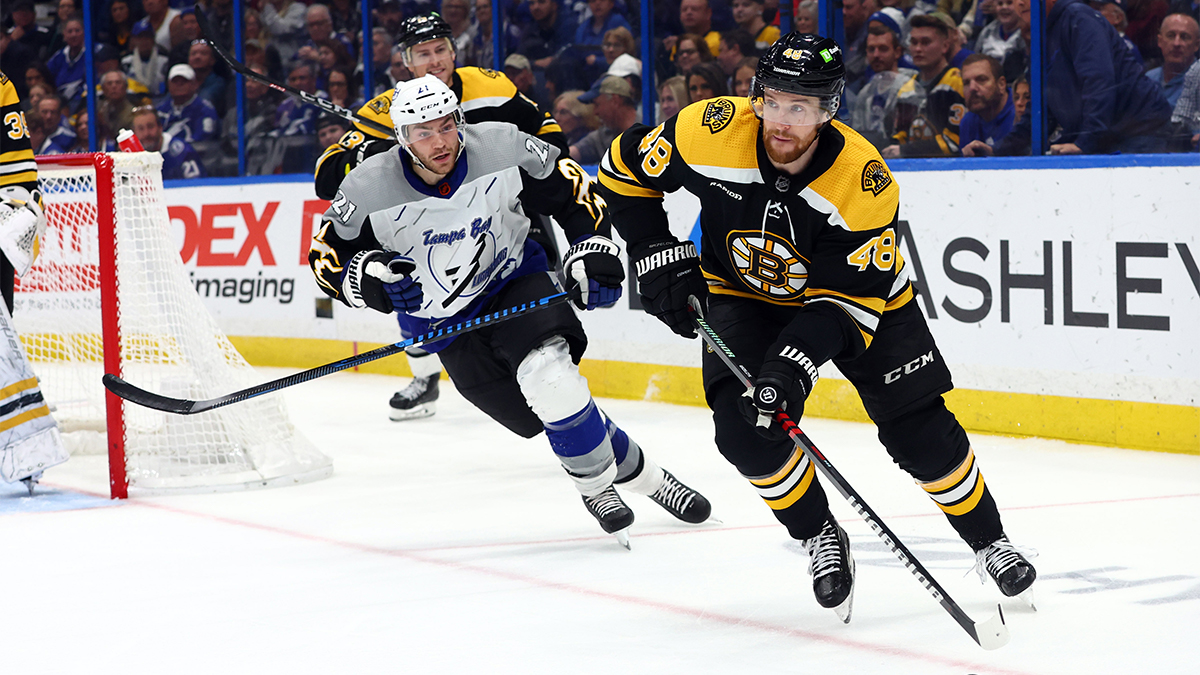 Boston Bruins defenseman Matt Grzelcyk