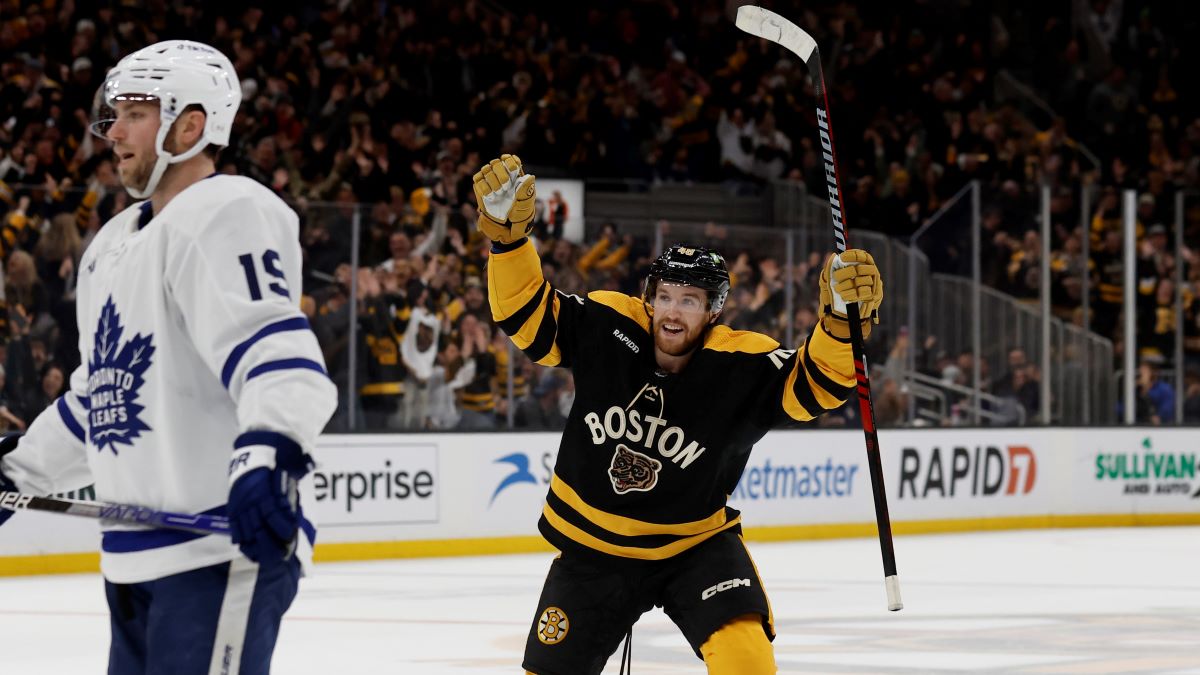 Boston Bruins defenseman Matt Grzelcyk