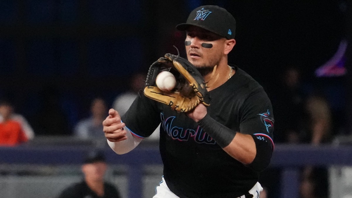 Los Angeles Dodgers shortstop Miguel Rojas