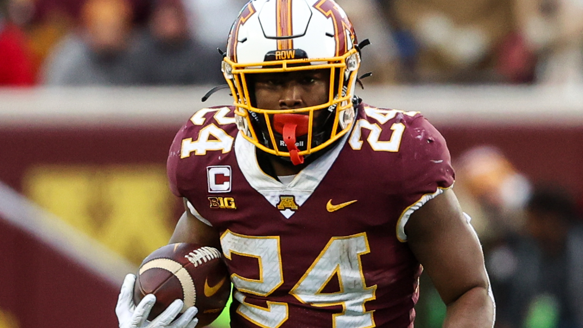 Minnesota Golden Gophers running back Mohamed Ibrahim