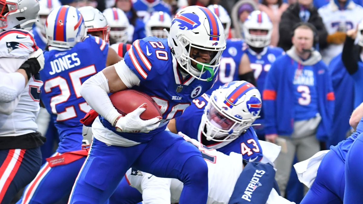 Buffalo Bills running back Nyheim Hines