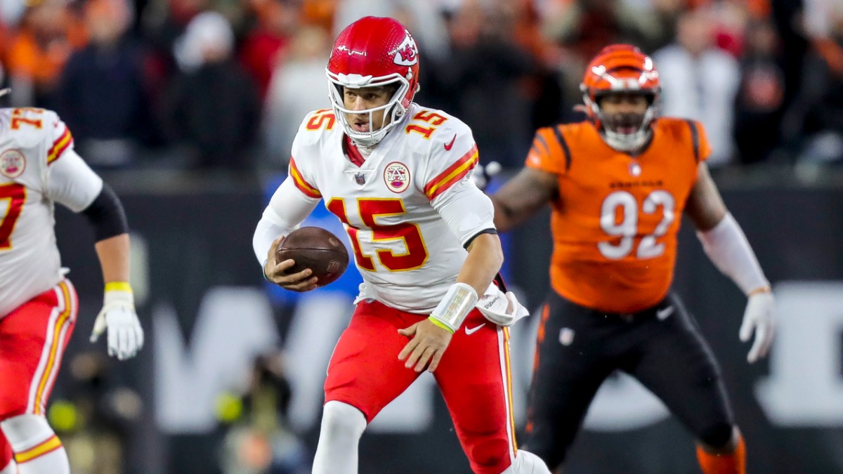 Kansas City Chiefs quarterback Patrick Mahomes
