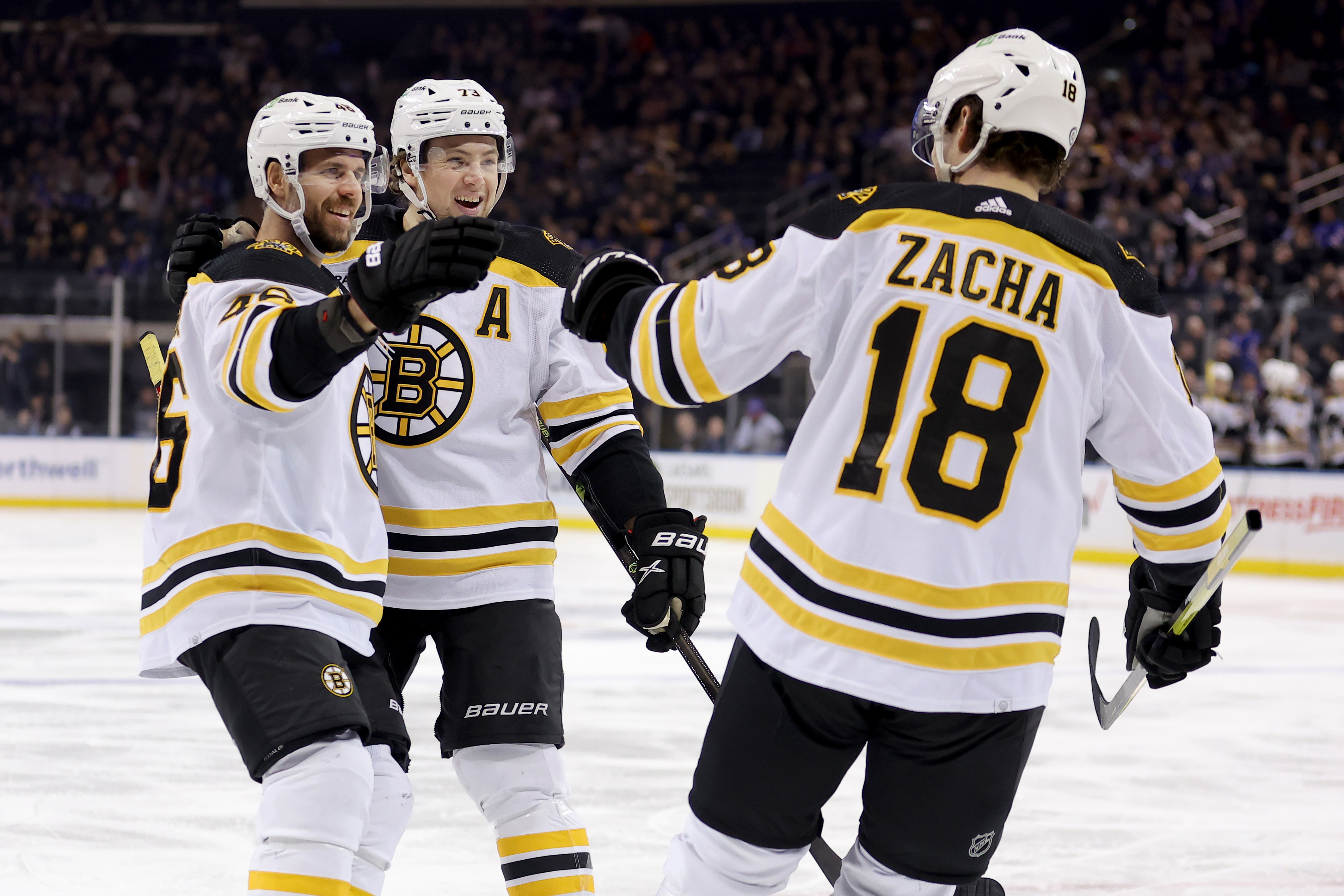 Boston Bruins forward Pavel Zacha