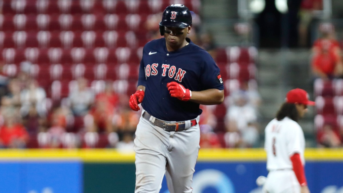 Boston Red Sox third baseman Rafael Devers