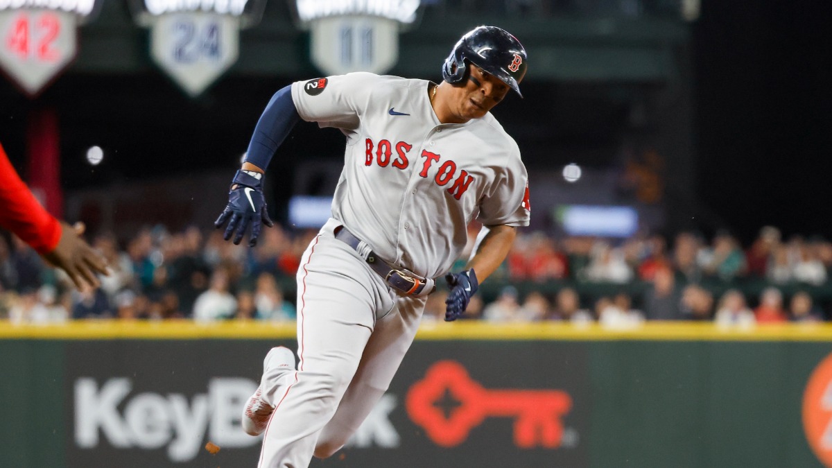 Boston Red Sox third baseman Rafael Devers