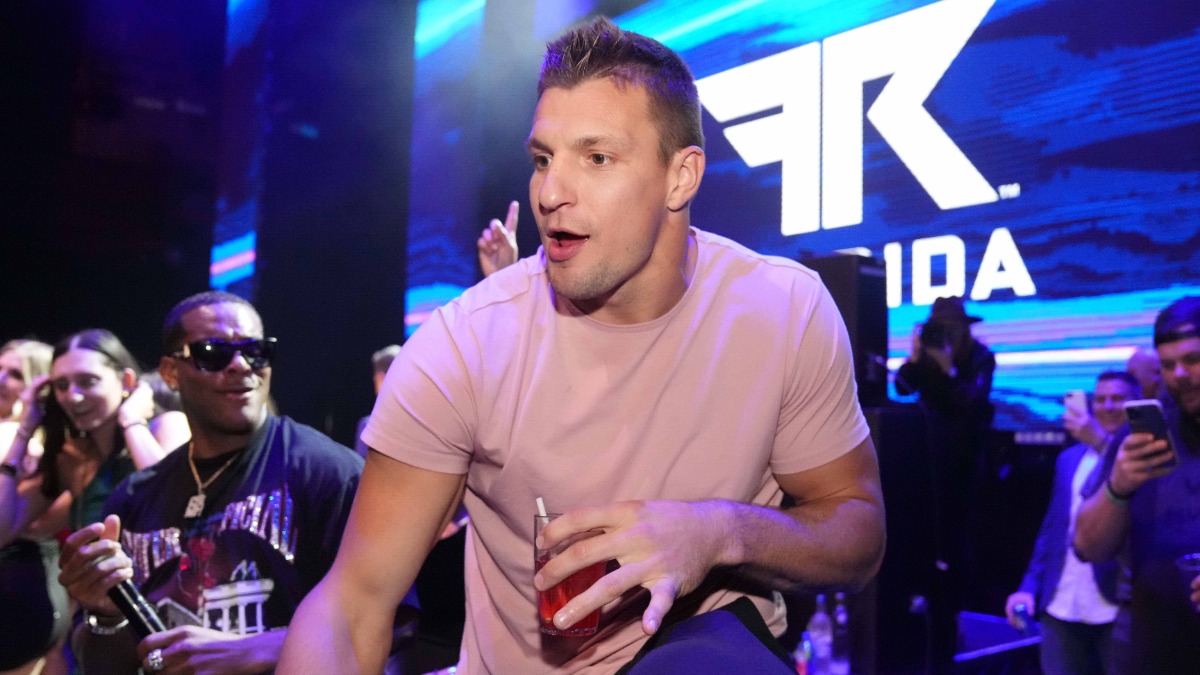 NFL tight end Rob Gronkowski