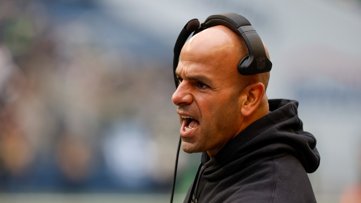 New York Jets head coach Robert Saleh