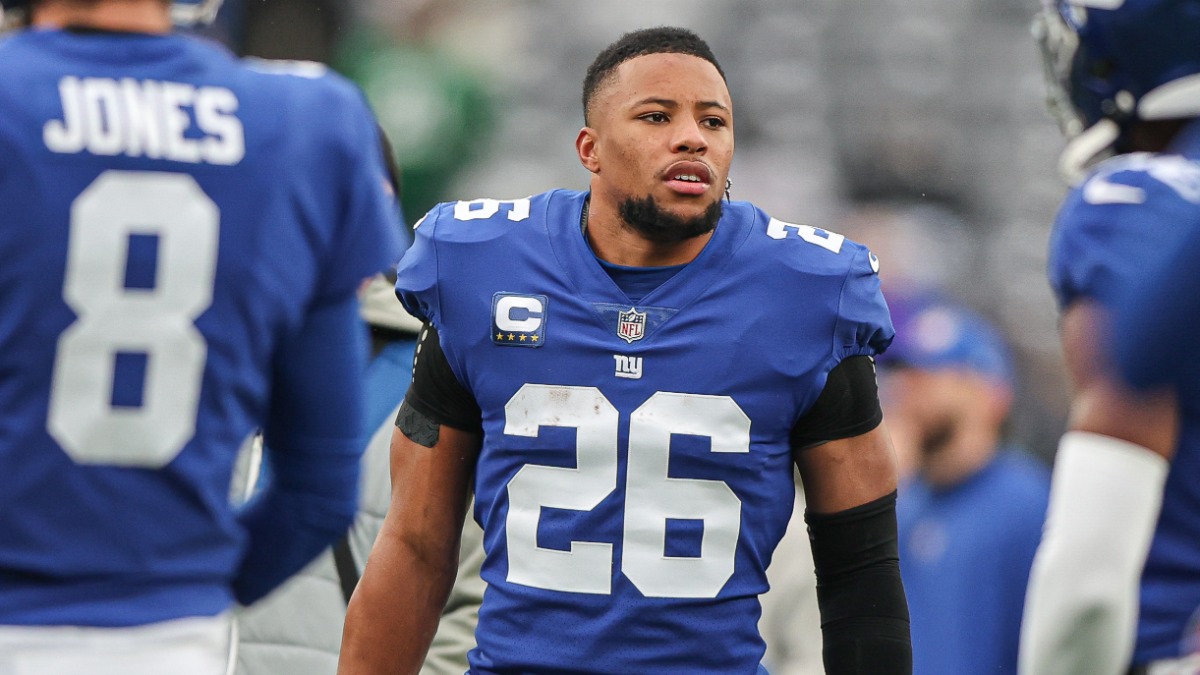 New York Giants running back Saquon Barkley