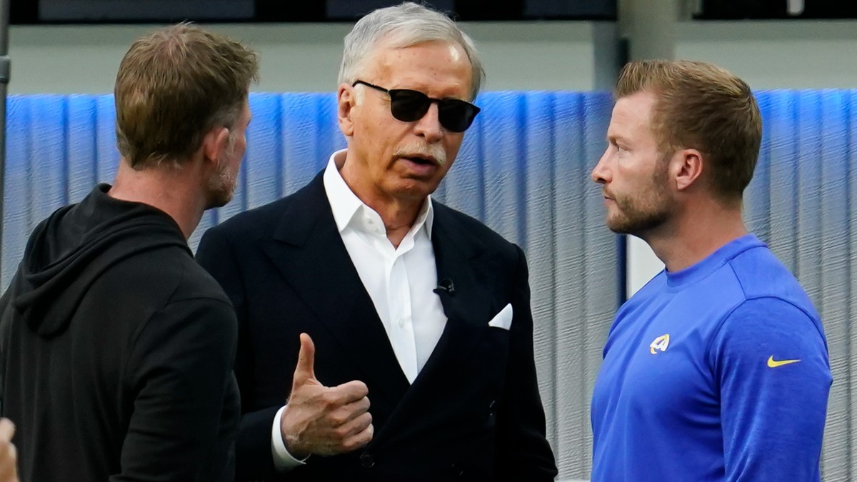 Los Angeles Rams owner Stan Kroenke and head coach Sean McVay