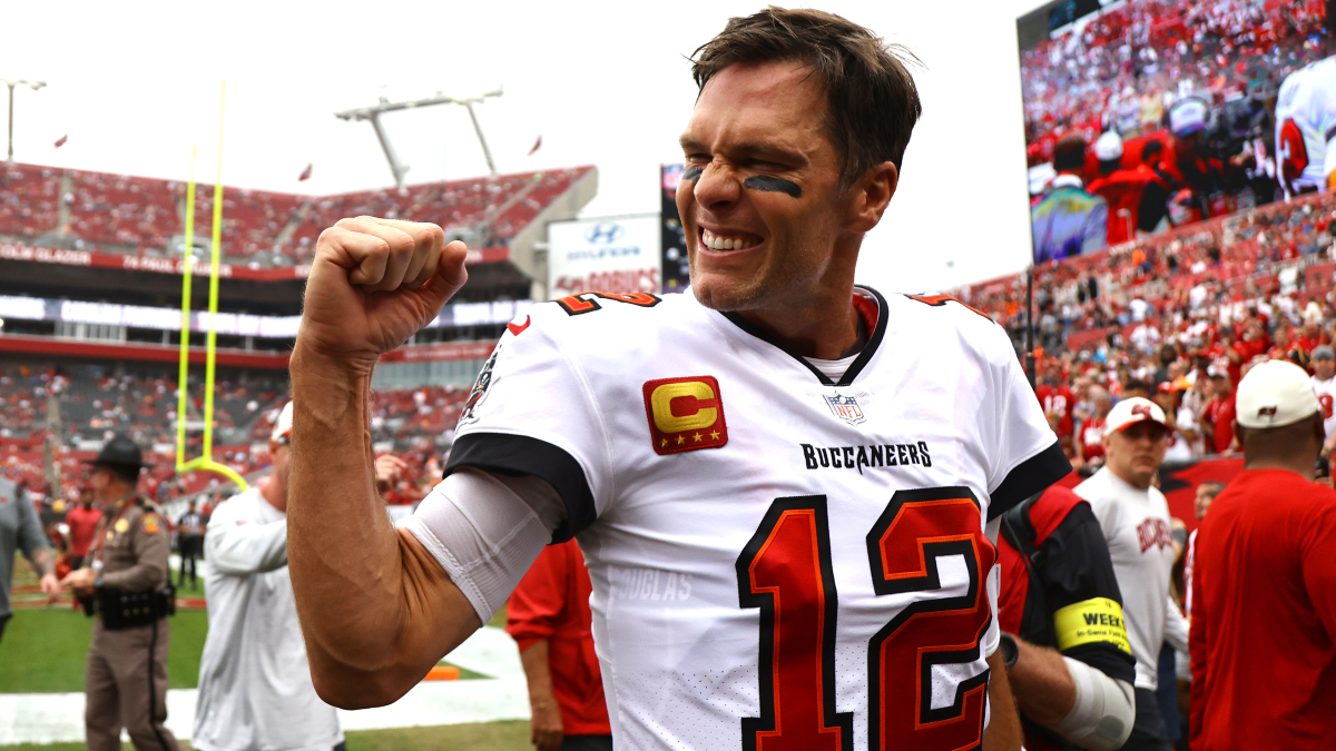 Tampa Bay Buccaneers quarterback Tom Brady