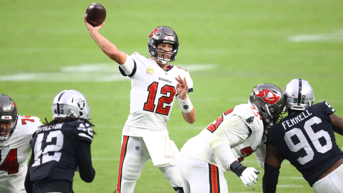 Tampa Bay Buccaneers quarterback Tom Brady