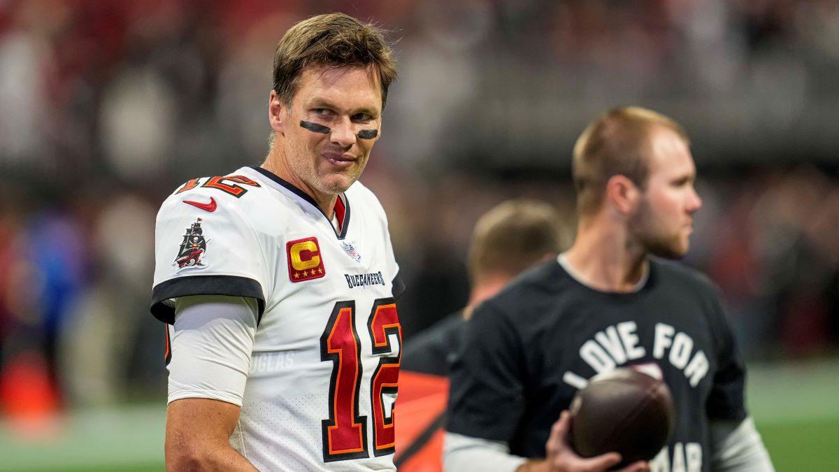 Tampa Bay Buccaneers quarterback Tom Brady