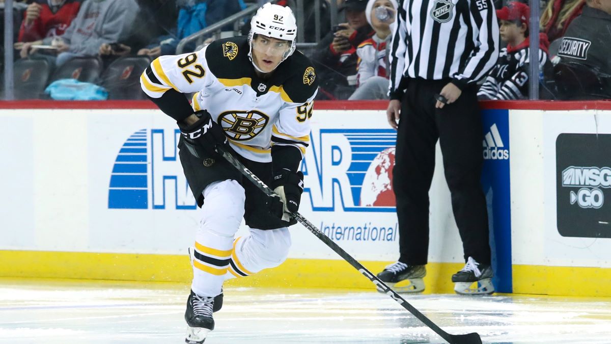 Boston Bruins forward Tomas Nosek