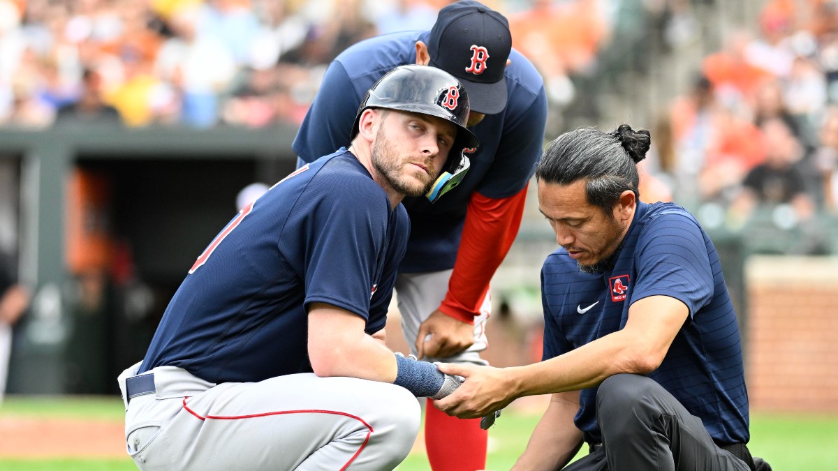 Boston Red Sox second baseman Trevor Story