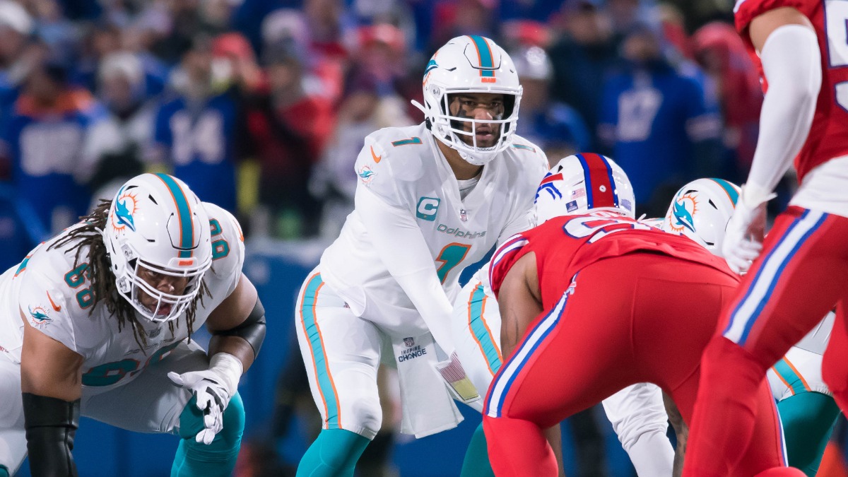 Miami Dolphins quarterback Tua Tagovailoa